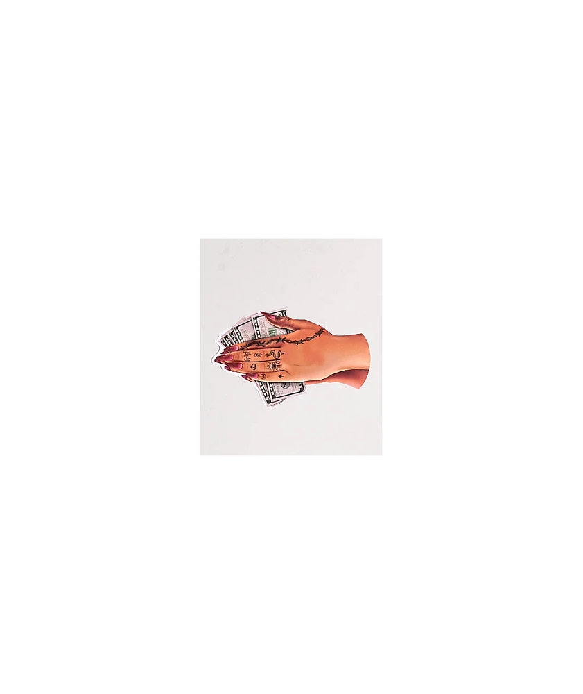 Popular Demand Pray Money Sticker