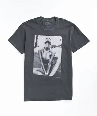 Popular Demand Up Vintage Black T-Shirt