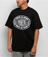 Porfa Logo Black T-Shirt