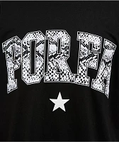 Porfa Snake Black T-Shirt