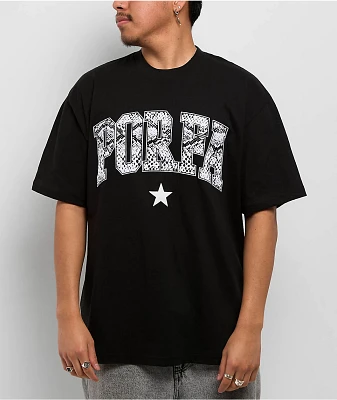 Porfa Snake Black T-Shirt