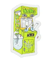 Porous Walker Arcade Bong Green Sticker