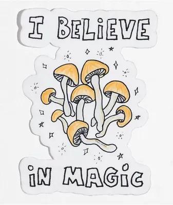 Porous Walker Believe In Magic Sticker
