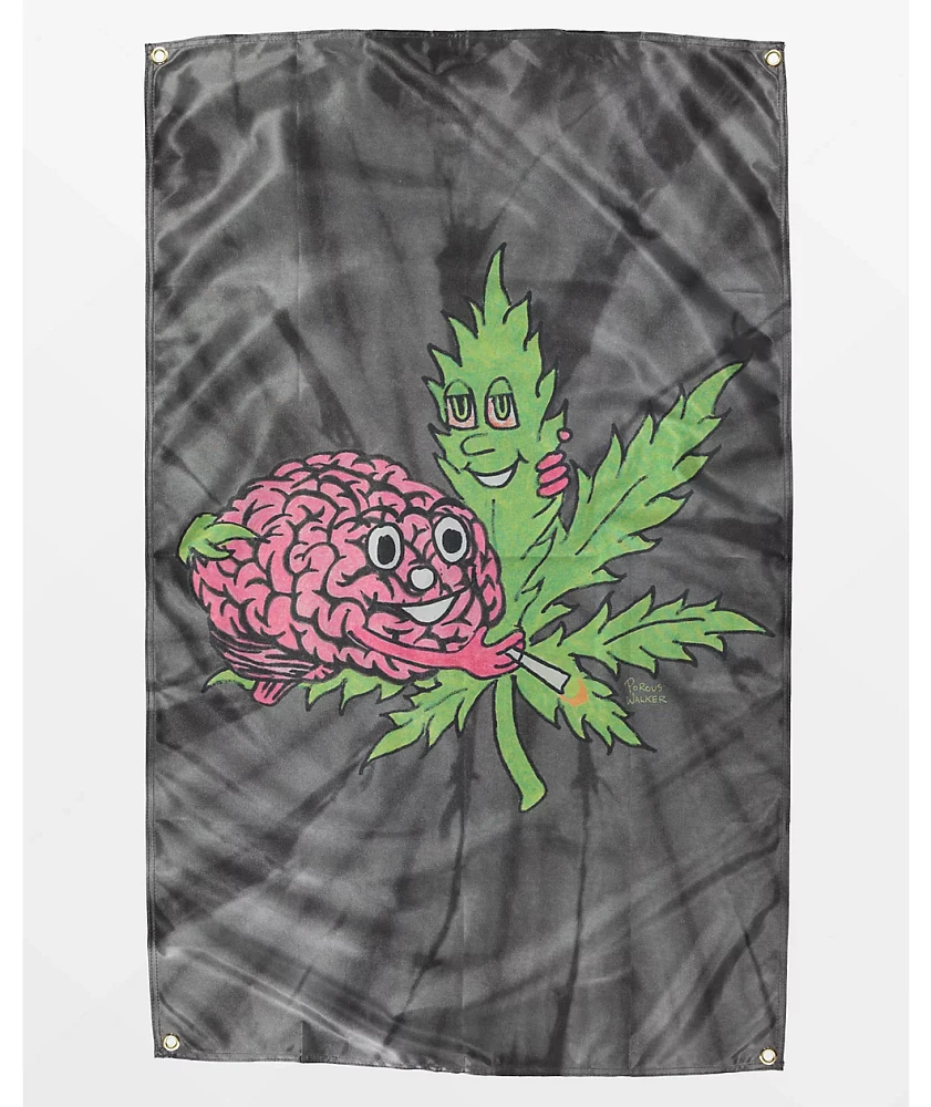 Porous Walker Besties Grey Tie Dye Banner