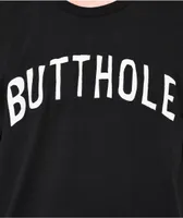 Porous Walker Butthole University Black T-Shirt