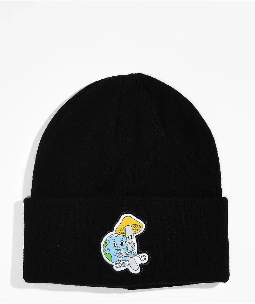 Porous Walker Earthlings Black Beanie