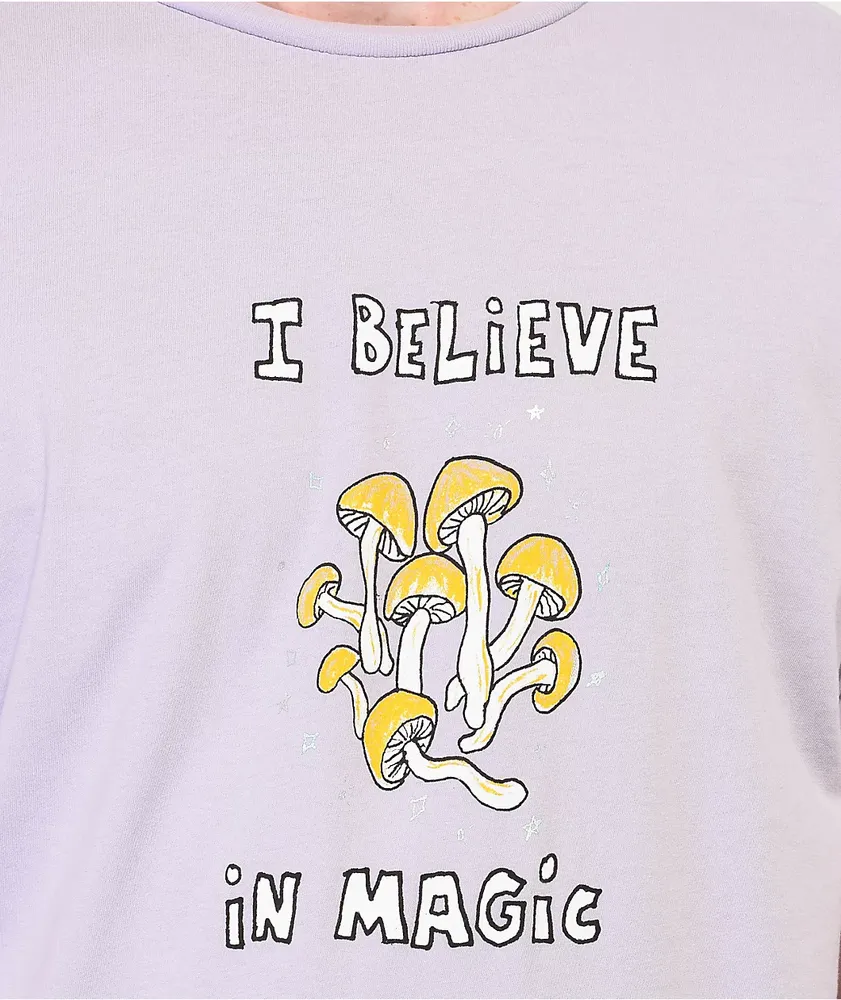 Porous Walker I Believe In Magic Purple T-Shirt