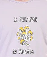 Porous Walker I Believe In Magic Purple T-Shirt