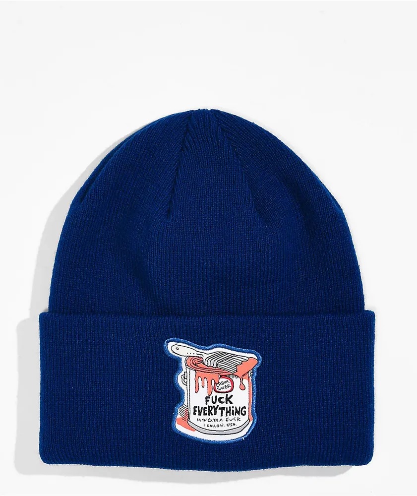 Porous Walker Labor Saver Navy Beanie