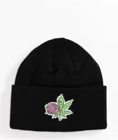 Porous Walker Your Brain On Weed Black Beanie