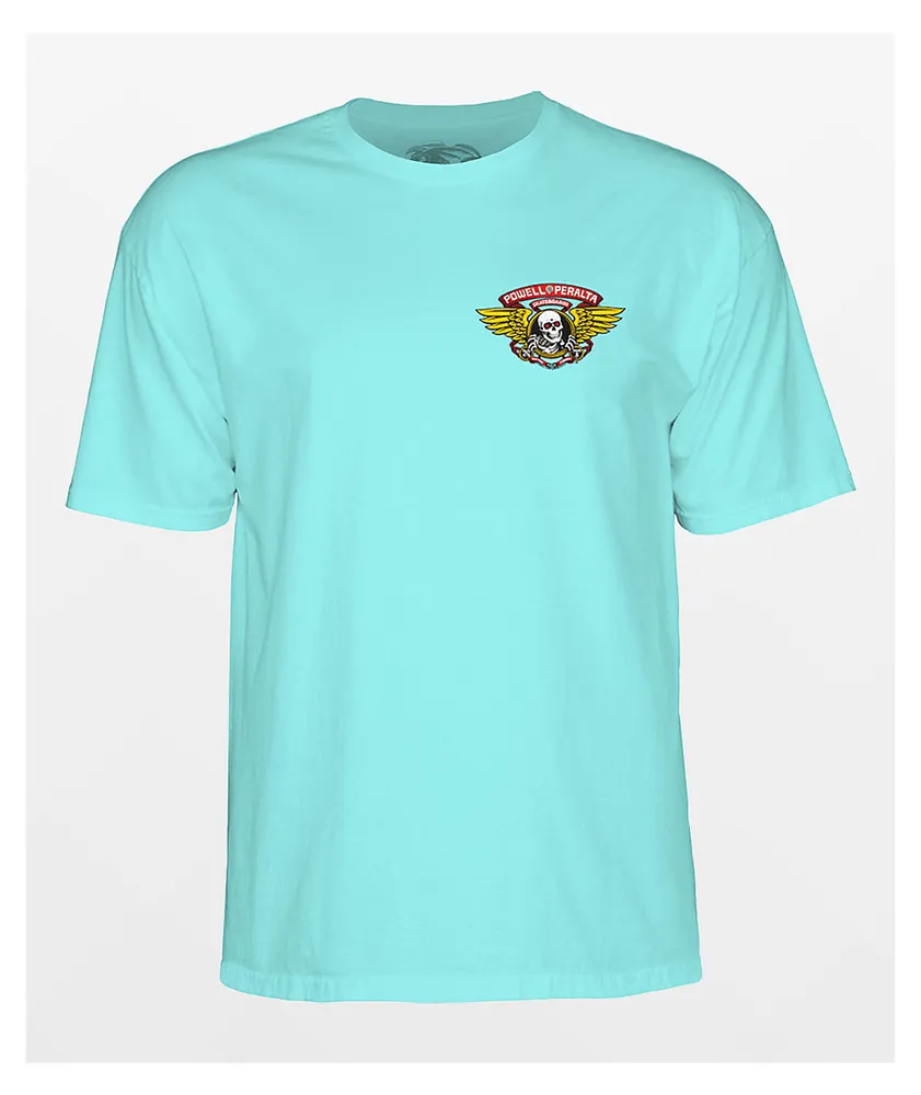 Powell Peralta Winged Ripper Celadon T-Shirt