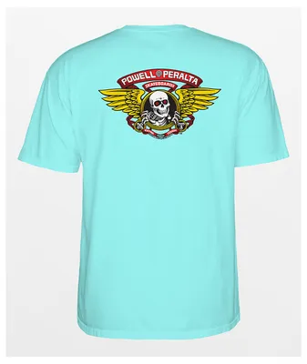 Powell Peralta Winged Ripper Celadon T-Shirt