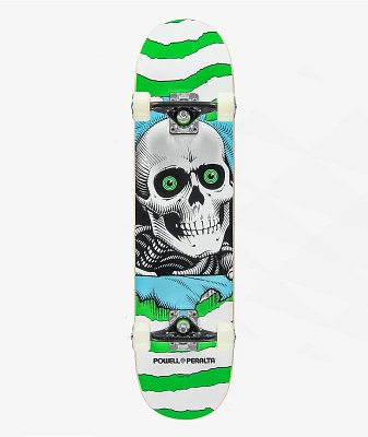 Powell Ripper One Off Green 7.5" Skateboard Complete
