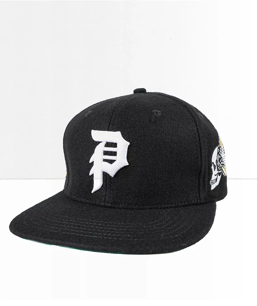 Primitive Alumni Black Snapback