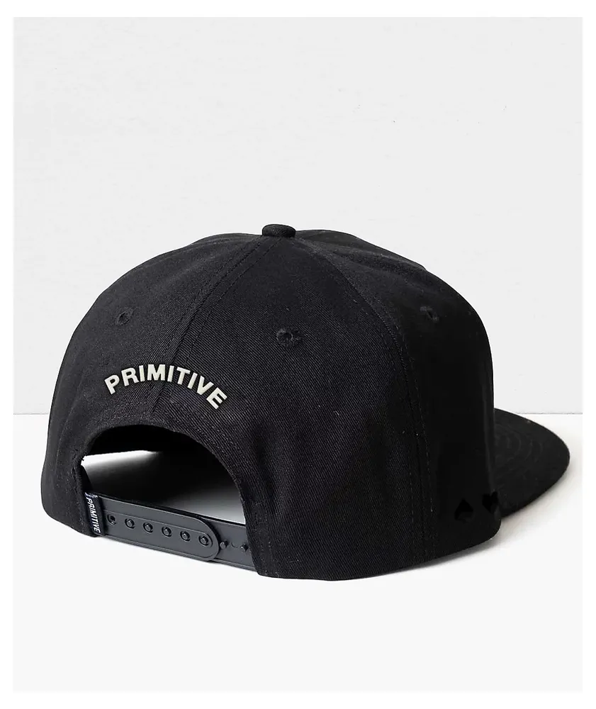 Primitive Awaken Black Snapback Hat