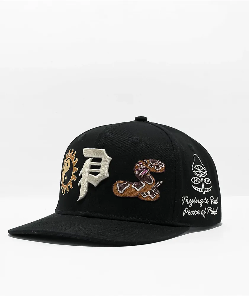 Primitive Badlands Black Snapback