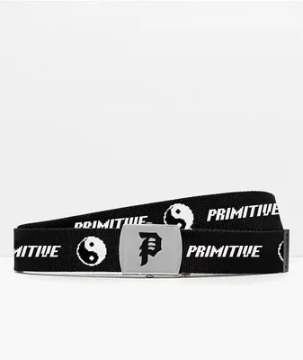 Primitive Blur Black Web Belt