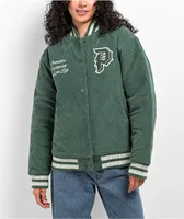 Primitive Bradford Green Corduroy Varsity Jacket