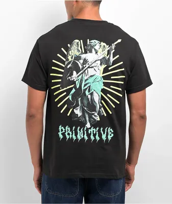 Primitive Bright Black T-Shirt