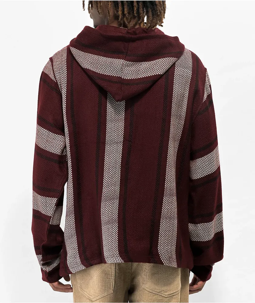 Primitive Burgundy Baja Hoodie