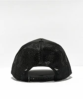 Primitive Chopper Black Trucker Hat