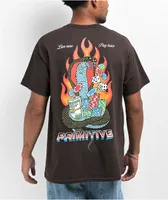 Primitive Cobra Brown T-Shirt