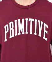 Primitive Collegiate Arch Red T-Shirt