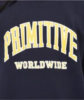 Primitive Collegiate Worldwide Blue Crewneck Sweatshirt