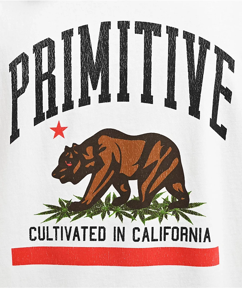 Primitive Cultivated White Heavyweight T-Shirt