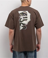 Primitive Danger Brown T-Shirt