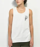 Primitive Dirty P Bars White Tank Top