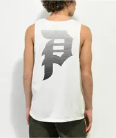 Primitive Dirty P Bars White Tank Top