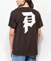 Primitive Dirty P Brown T-Shirt