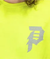 Primitive Dirty P High Visibility Neon Yellow Long Sleeve T-Shirt