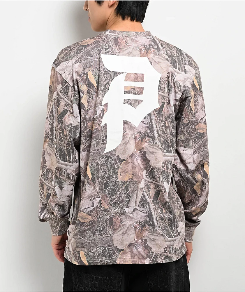 Primitive Dirty P Oversized Camo Long Sleeve T-Shirt