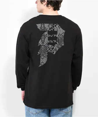 Primitive Dirty P Scales Black Long Sleeve T-Shirt