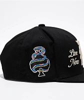 Primitive Double Up Black Snapback Hat