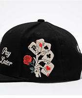 Primitive Double Up Black Snapback Hat
