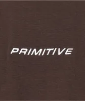 Primitive Euro Slant Brown T-Shirt