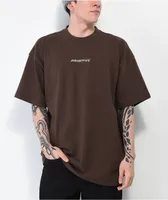 Primitive Euro Slant Brown T-Shirt