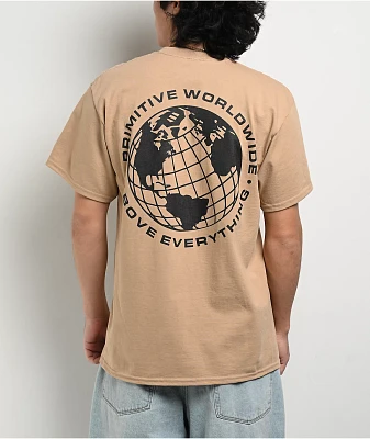 Primitive Explore Natural T-Shirt