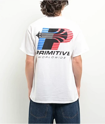 Primitive First Class White T-Shirt