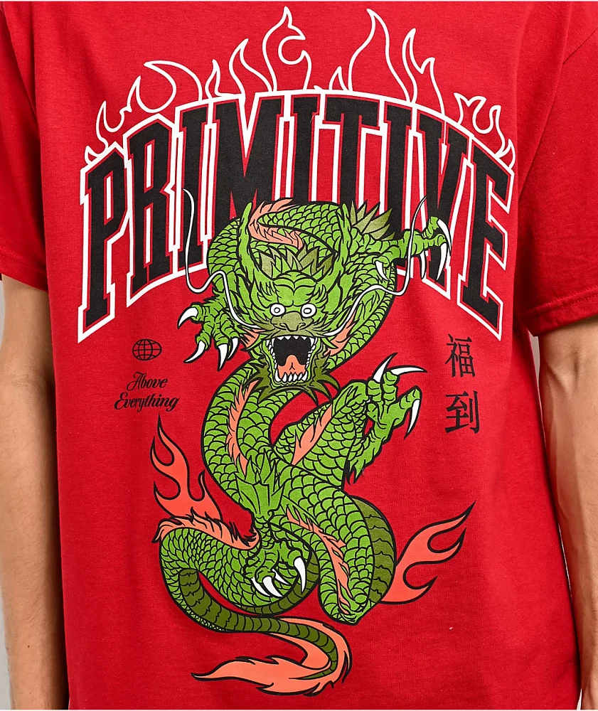 Primitive Fortune Red T-Shirt
