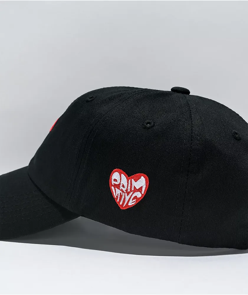 Primitive Heartbreakers Black Strapback Hat
