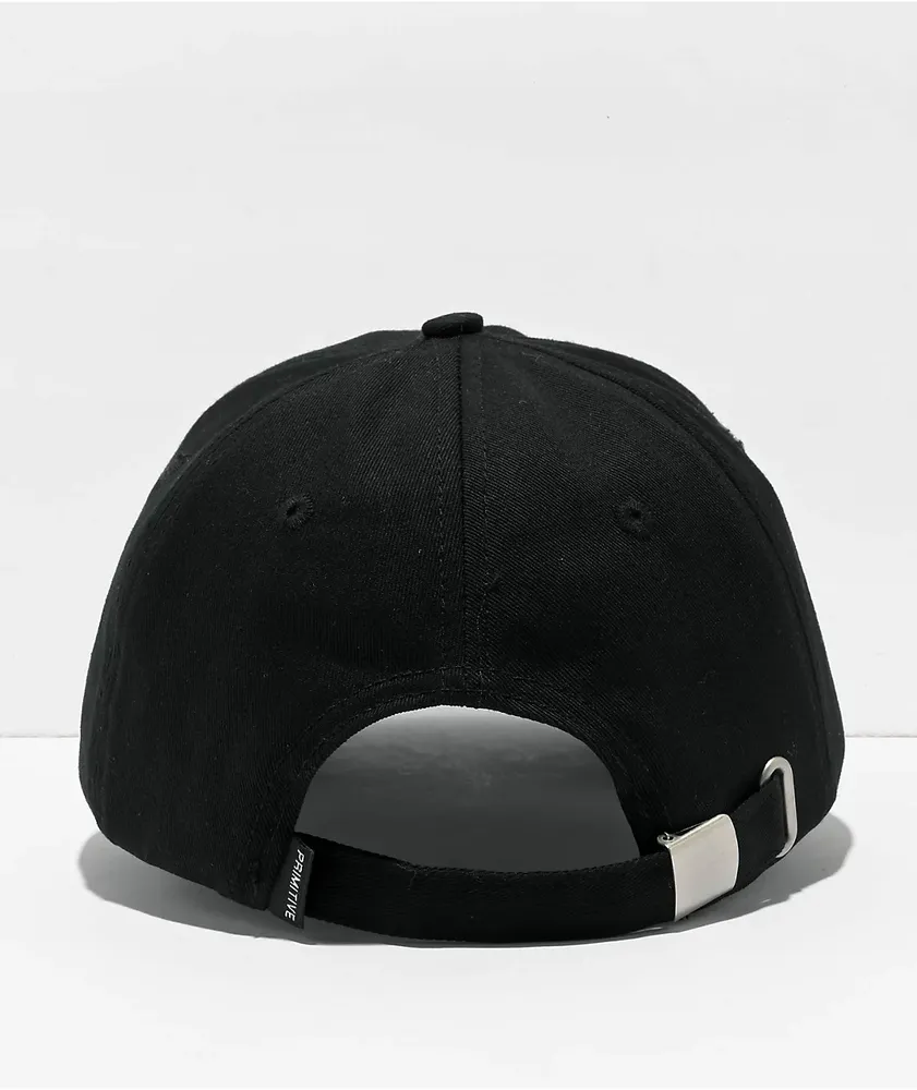 Primitive Hope Black Strapback Hat