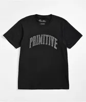 Primitive Kids Collegiate Rhinestone Black T-Shirt