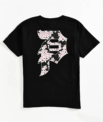 Primitive Kids Sakura Black T-Shirt