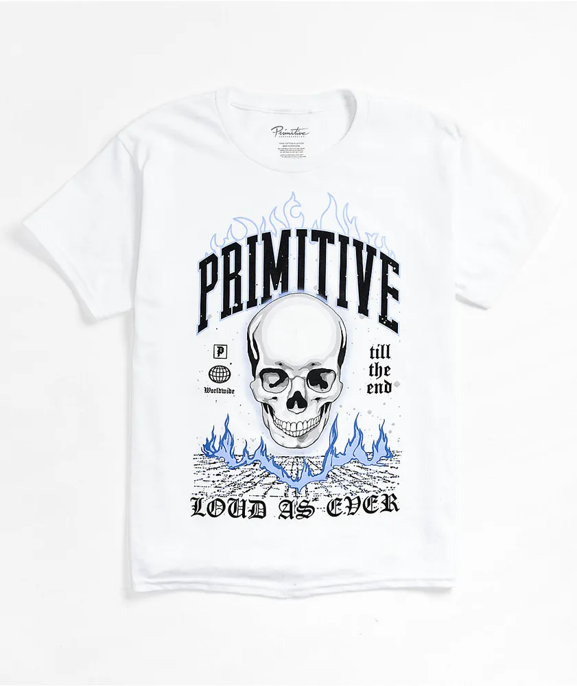 Primitive Kids Scorcher White T-Shirt