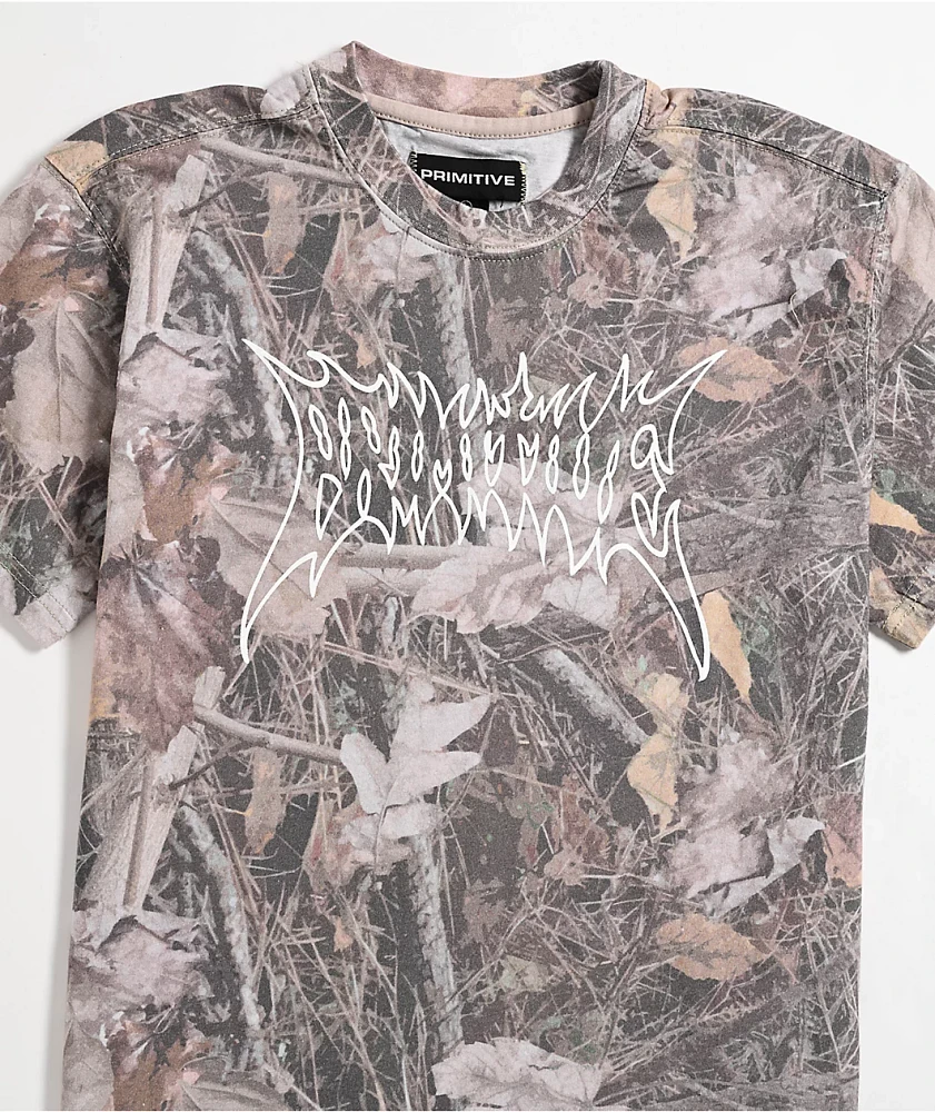 Primitive Kids Threat Camo T-Shirt