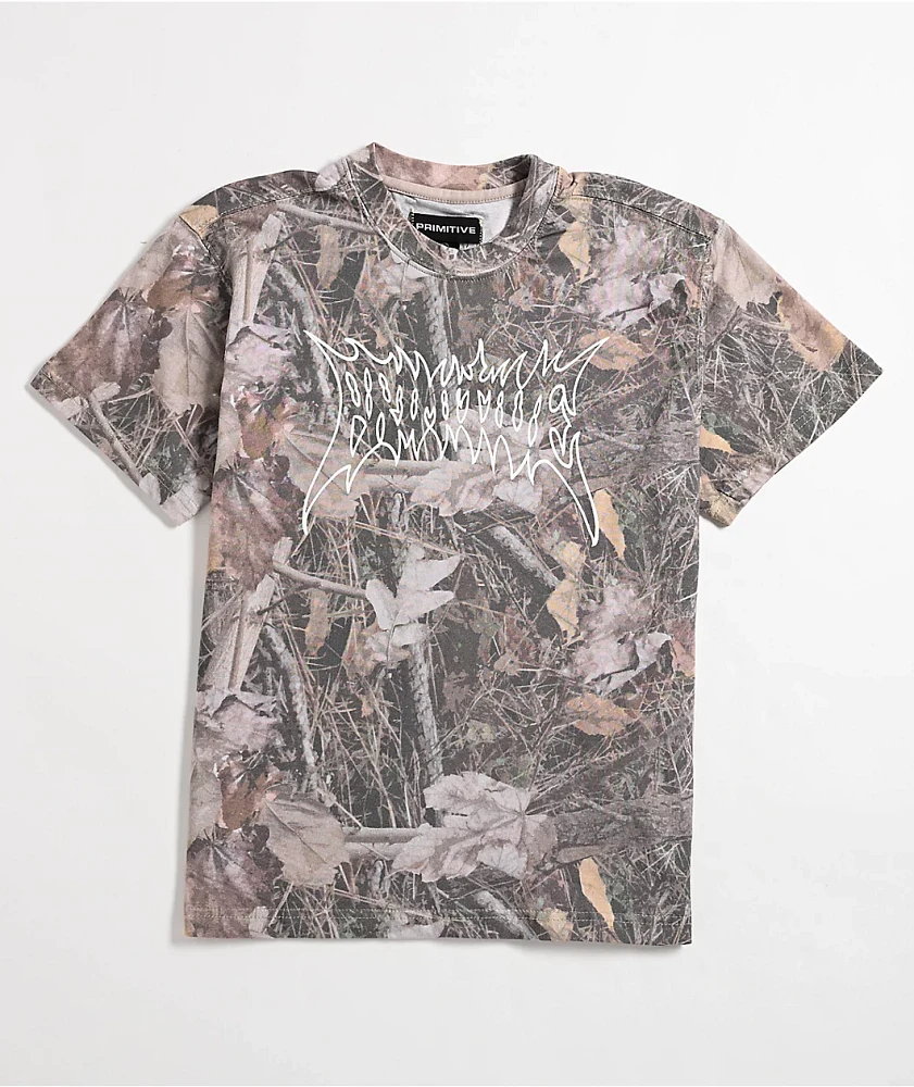 Primitive Kids Threat Camo T-Shirt